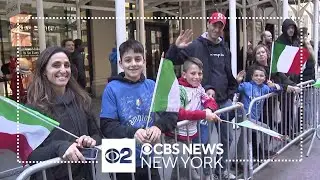 79th Columbus Day Parade draws thousands to Midtown Manhattan