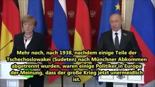 10 Mai 2015. Angela Merkel und Wladimir Putin in Moskau:  Sowjetischer Nichtangriffspakt