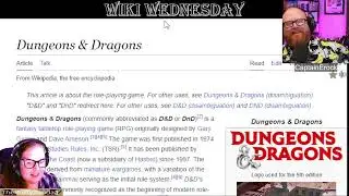 WIKI WEDNESDAY with CAPTAINEROCK!!!
