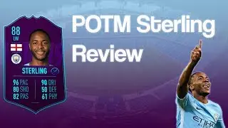FIFA 19 | 88 POTM STERLING REVIEW!