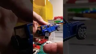1/64 Jeep Wrangler 3d printed diecast 3d designed