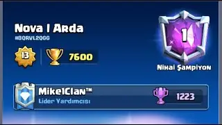 🏆7,600 Global 1st Nova I Arda is Re-Leading [Clash Royale]