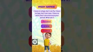 Speedy Surprise - Riddle/Quiz with Answer