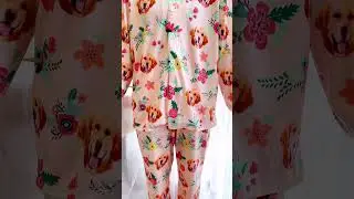 Custom Pet Face Flower | Personalized Photo Women's Pajamas Set