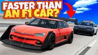 No Police Car Could Catch This 2,300HP Monster (BeamNG Drive Mods)