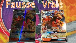 La diff&eacute;rence entre les vrais cartes Pok&eacute;mon et les fausses