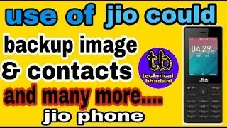 how to use jio cloud in jio phone/android phone by Technical bhadani