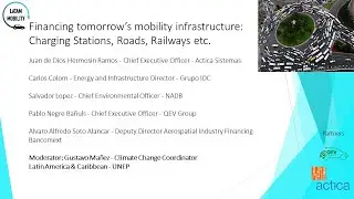Latam Mobility 2018 - Financiamiento de la Infraestructura