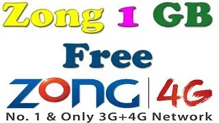ZONG Free Internet New 100% Working Trick 2019