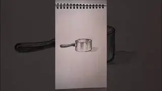How to shade an object #art #artwork #stilllife #drawing #drawingprocess #sketch #drawingstyles