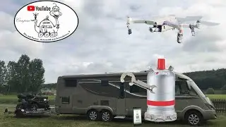 BRUNNER W8 Gaswaage - wir wiegen unser Wohnmobilgas ab sofort.