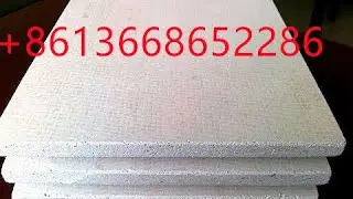 Detail Production Process of MgO board Magnesium oxide Board Production Line