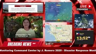 Disaster Response Monitoring Command Center by J. Romero 2025