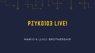 Mario & Luigi: Brothership - First Playthrough! - Day 1 - pzyko103 Live!