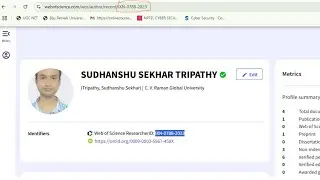 How to Create Web of Science ID | Step-by-Step Guide in 2025