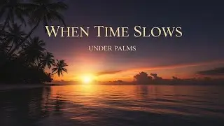 When Time Slows Under Palms 🌴✨ - Relaxing Tropical Vibes