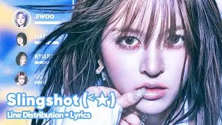NMIXX - Slingshot (˂★) (Line Distribution + Lyrics Karaoke) PATREON REQUESTED