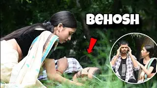 BEHOSHI PRANK ON NAINA 😨 | Mr Adi