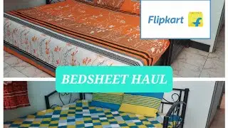 BEAUTIFUL BEDSHEET HAUL🛍FLIPKART QUEEN SIZE COTTON BEDSHEET 🛍 ONLINE SHOPPING 🛍 DAISY VLOGS
