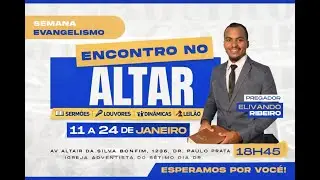 🔴Culto especial - Semana de evangelismo - Domingo - 18/01/2026