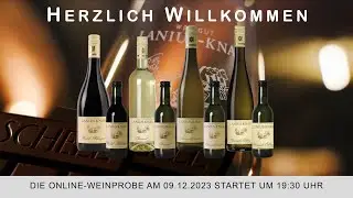 Online-Weinprobe &bdquo;Wein und Schokolade&ldquo; am Samstag, 09. Dezember 2023