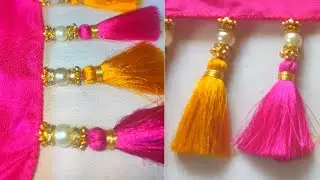 saree kuchu design/how to make sareekuchu