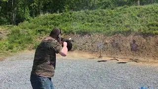 Tommy Gun Massacres Steel Targets with 100rd Drum