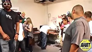 RAPPER PUKES IN BATTLE: STUPID KING vs NITEONE | AHAT Utah Next Rap Battle | BAD BLOOD Event