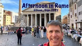 Afternoon Walk in Rome May 2022