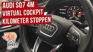 Audi Q7 4M Stop KM Freezer Mileage Correction Virtual Cockpit Can Filter