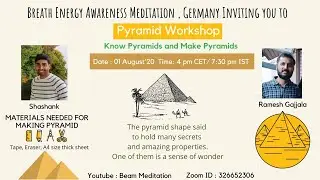 Pyramid Workshop - Know Pyramids and Make Pyramids by Master Shashank and Master Ram