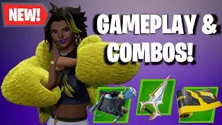 NEW Paz The Wicked Skin in Fortnite - Combos & Gameplay (Before You Buy)