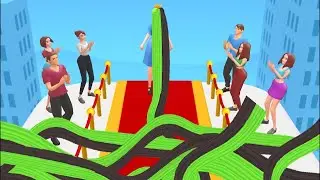 hair challenge run android gameplay #hairchallenge #asplaygame #shorts