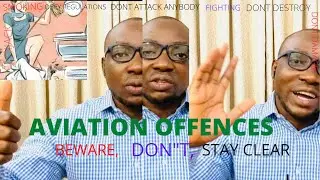 AVIATION OFFENCES : DONT DO IT #aviation #fight #view