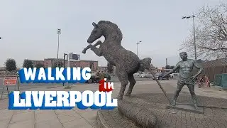 Walking in Liverpool / Wolstenholme Sq, Arena, Coburg Wharf, Park St, High Park St, Princess Park.