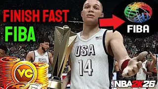 NBA 2K26 &mdash; как завершить быстрые игры ФИБА и всё равно заработать 25000 VC