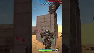 Robot Warfare : pvp gameplay #shorts #robotwarfare
