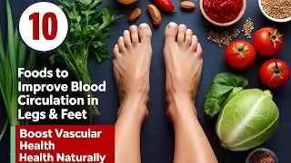 10 Foods to Improve Blood Circulation in Legs & Feet | Boost Vascular Health Naturally!