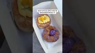 BEST EATS I HAD IN WASHINGTON DC! 🇺🇸#bestfoodinwashingtondc #washingtondcfood