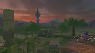 Hyrule Garrison Ruins [Blue Sky] [Still 01] - Zelda BotW Ambience, Atmosphere & Environment