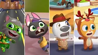 Tom Hero Dash Titanium Force Tom vs Time Rush Becca vs Gold Run Explorer Hank vs Reindeer Ginger