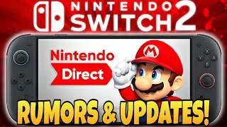 Pojawiły się NOWE plotki o Nintendo Direct! + Duże aktualizacje gry Switch 2!