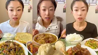 Chinese Home-Cooked Food Mukbang | Realistic Eating Sounds No Talking #355