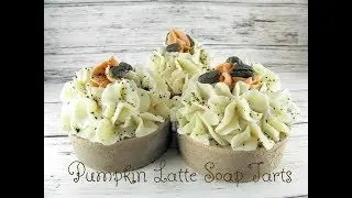 Making & Unmolding Pumpkin Latte Soap Tarts ~ Dandi Creations