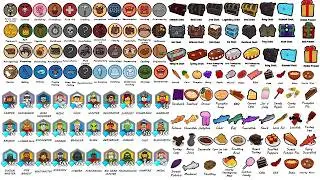 Every Classes Chest Badges and Food Explained from 99 Nights in The Forest in 50 minutes