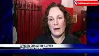 Pittsburgh Police Officers Deliver Thanksgiving Turkey Dinners