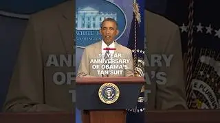 Yes We Tan: 10 year anniversary of Obama&rsquo;s tan suit
