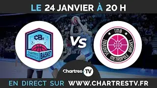 C'Chartres M&eacute;tropole Basket F&eacute;minin vs Toulouse