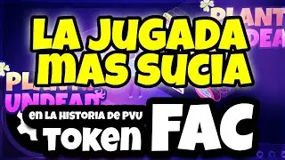 El token FAC la jugada mas sucia en la historia de PVU, Planta vs Undead espero que reviertan eso!