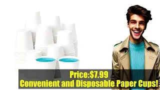 Buy RACETOP [300 Pack] 3 oz Paper Cups for Bathroom, Disposable Mouthwash Cups, Small Paper Cups,